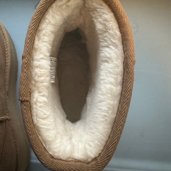 UGG Classic Mini Platform Boot Chestnut color - Picture 5 of 8